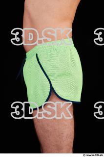 Lower body green shorts of Roosevelt 0003